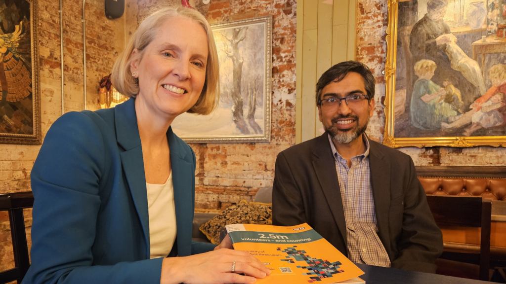 Emma Reynolds MP and Professor Raghib Ali join forces for Our Future Health