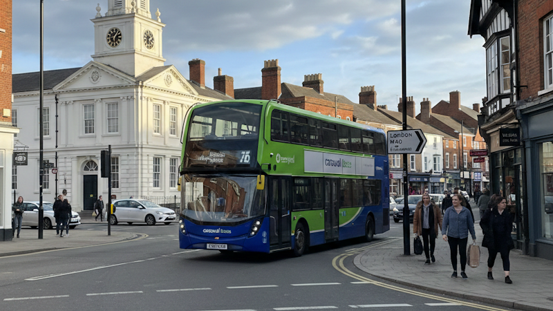 Bus in High Wycombe