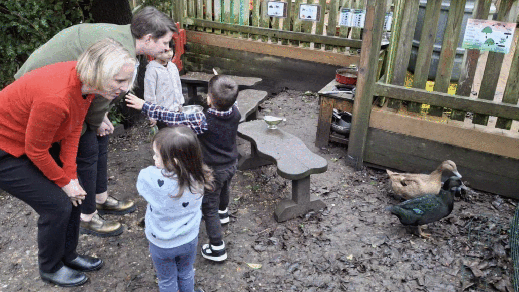 Emma Reynolds MP and Olivia Bailey MP at Bowerdean Nursery