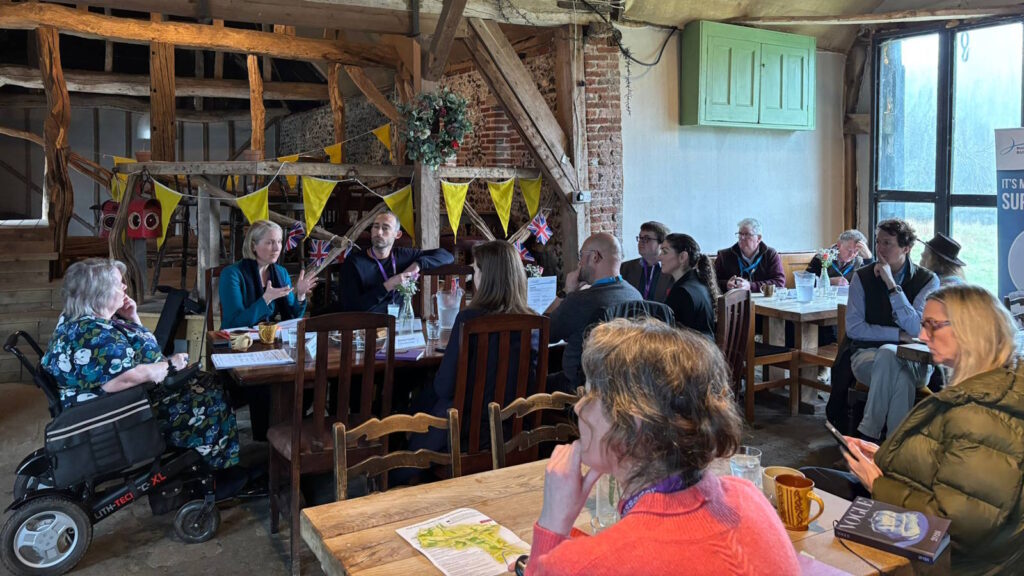 Emma Reynolds MP discussing rural economy