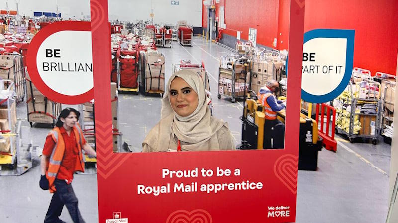 Proud to be a Royal Mail apprentice