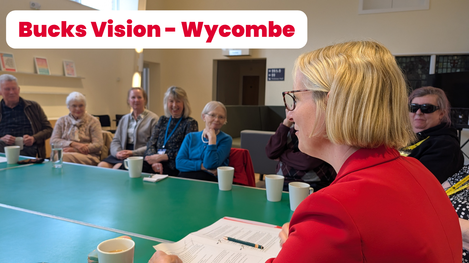 Celebrating the work of Bucks Vision 